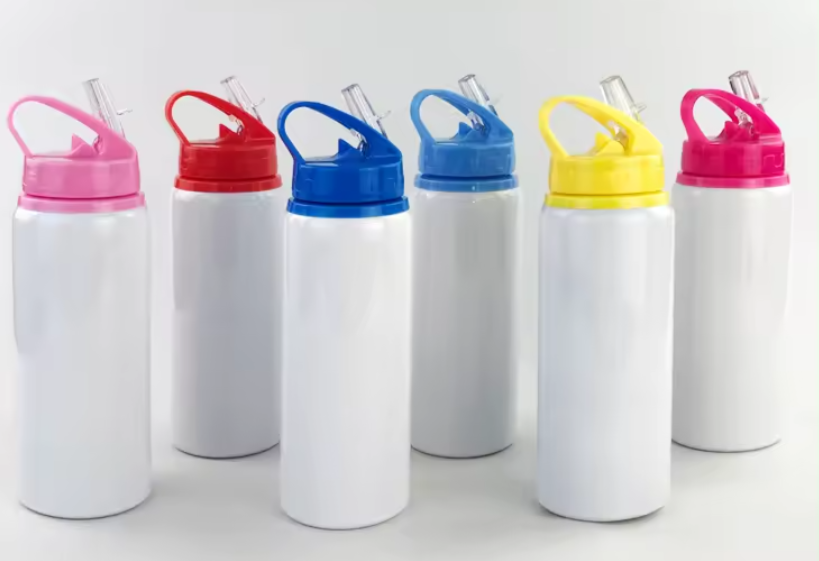20oz Kids Aluminum Sublimation Tumblers – Lightweight Water Bottle with Straw Lid (Ready to Ship.