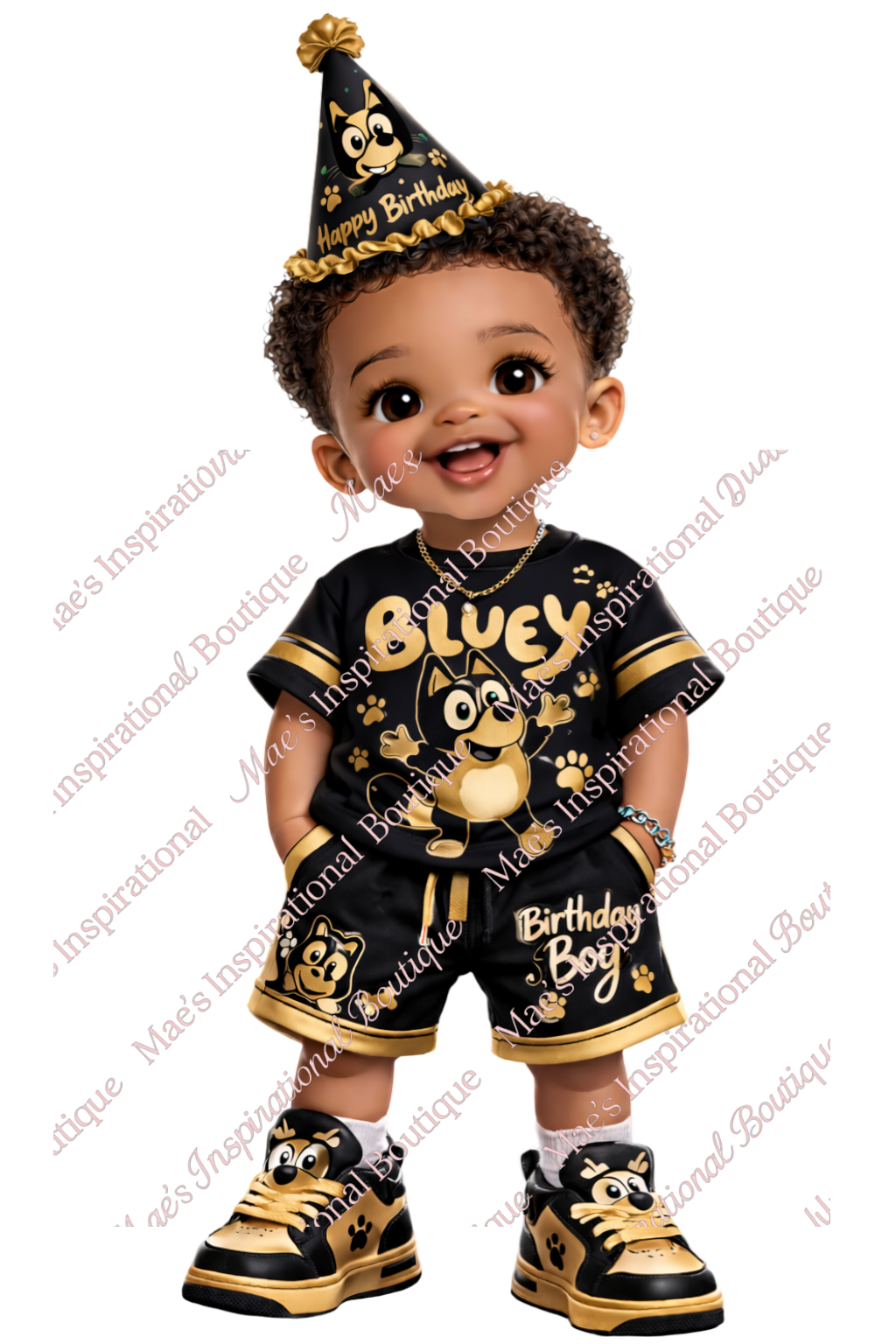 Birthday Boy Outfit – Limited Edition Toddler Party Wear GOLD 1pc