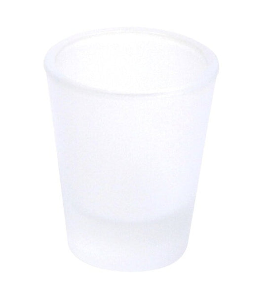 Frosted 1.5 oz Shot Glass for Sublimation or Heat Transfer.