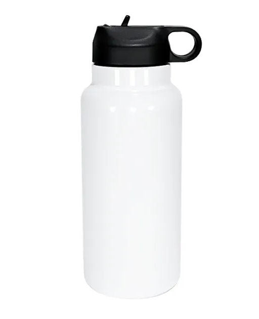 32oz Sublimation Tumbler with Sports Lid| Sports Bottle Sublimation Tumbler| Sublimation Water Bottle|