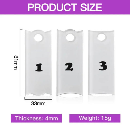 5pcs-Sublimation Acrylic Name Plate for 40oz Tumbler