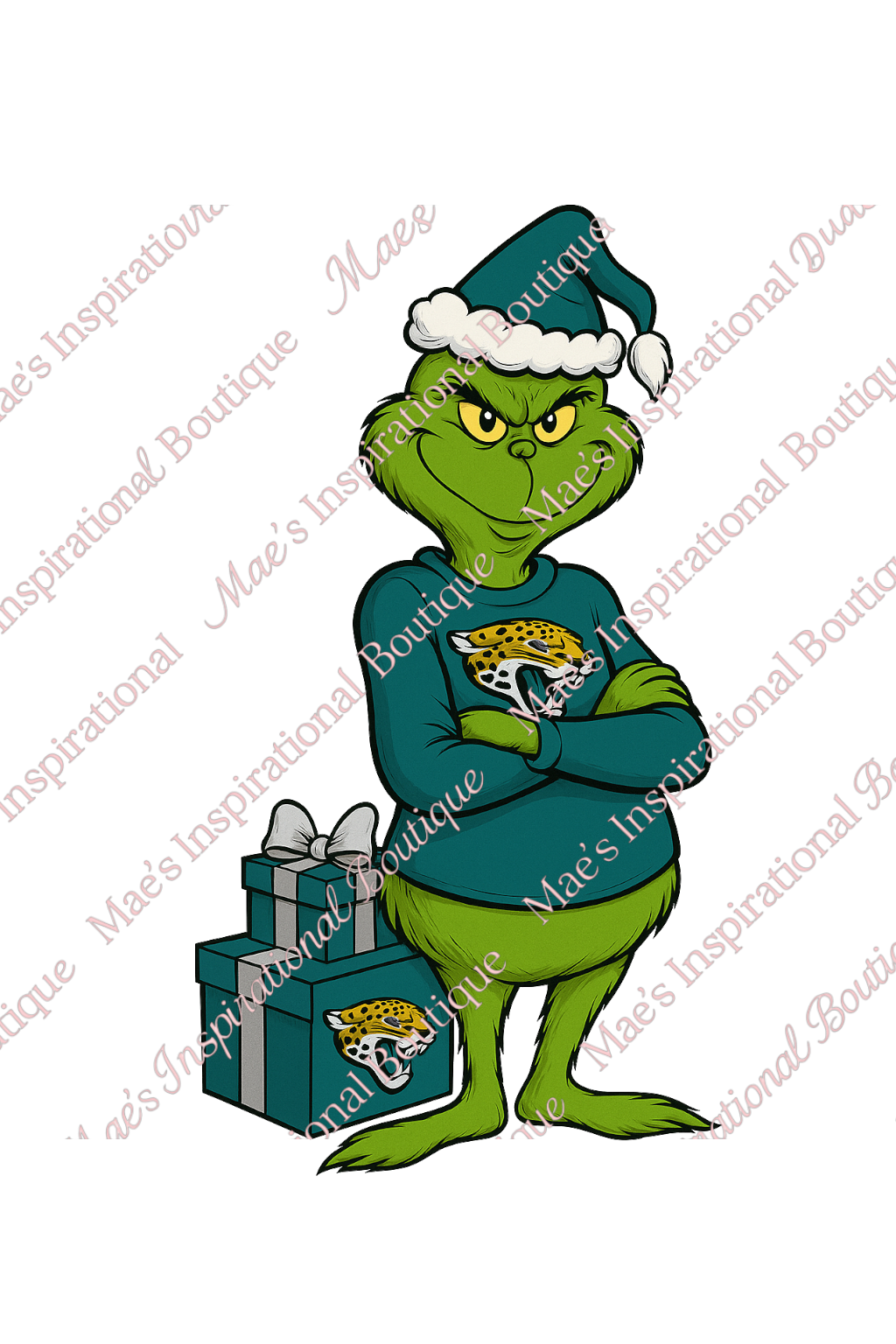 Football Grinchies Collection – DTF & Sublimation PNGs | Mae’s Inspirational Boutique