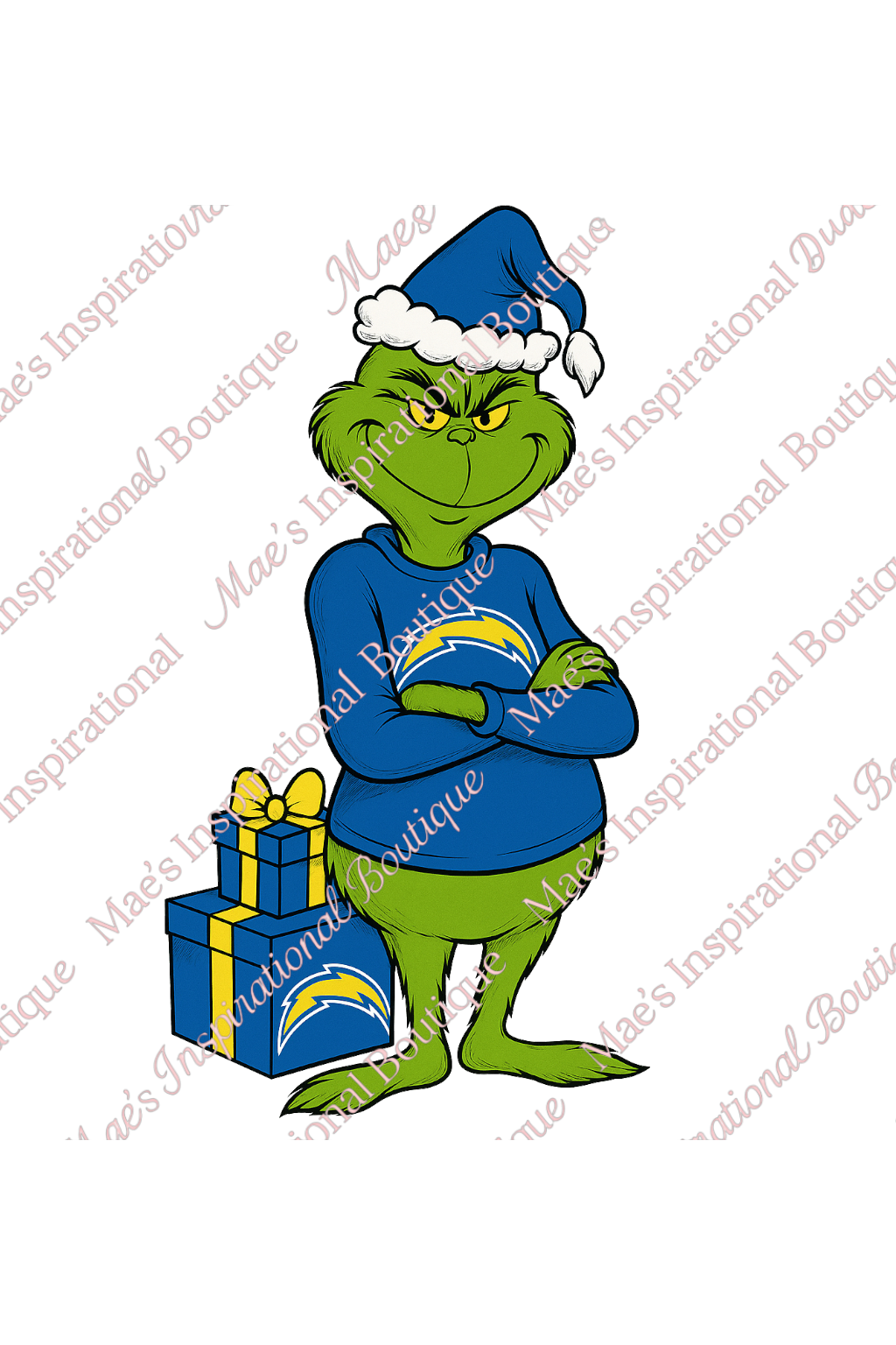 Football Grinchies Collection – DTF & Sublimation PNGs | Mae’s Inspirational Boutique