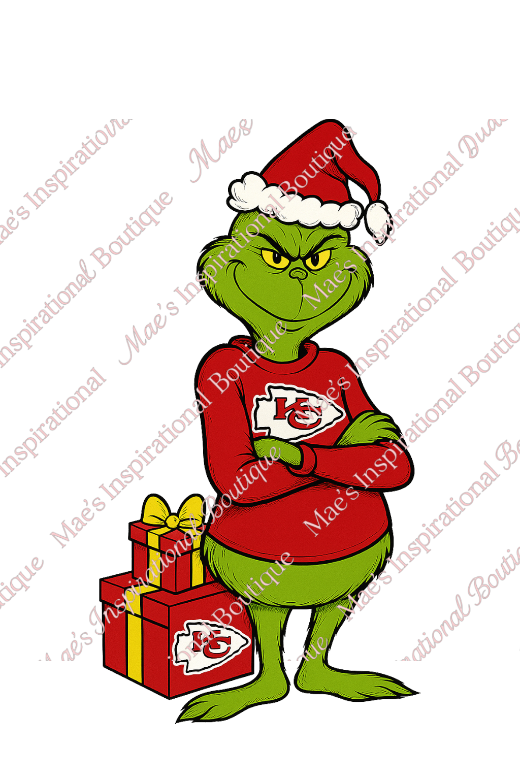 Football Grinchies Collection – DTF & Sublimation PNGs | Mae’s Inspirational Boutique