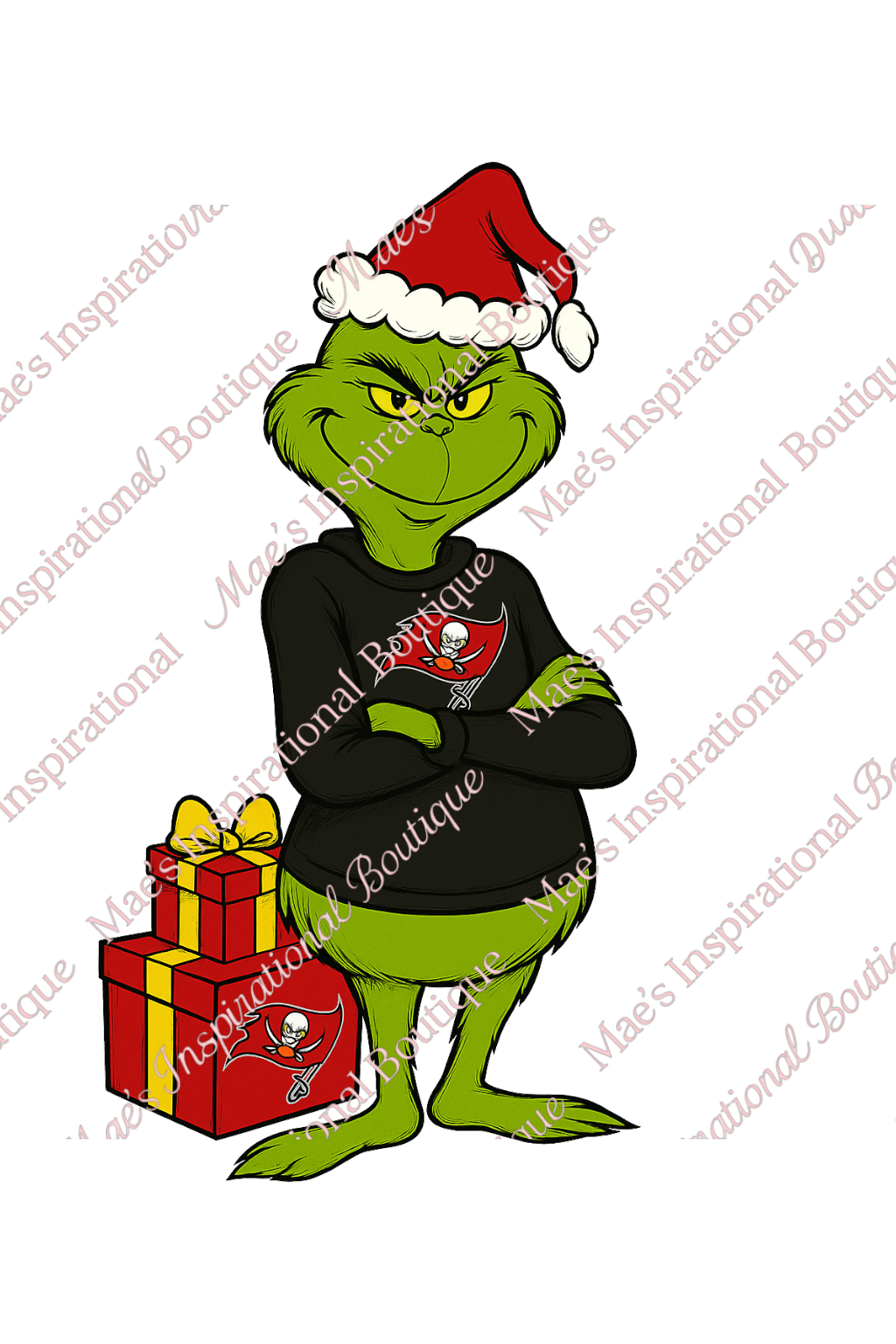 Football Grinchies Collection – DTF & Sublimation PNGs | Mae’s Inspirational Boutique