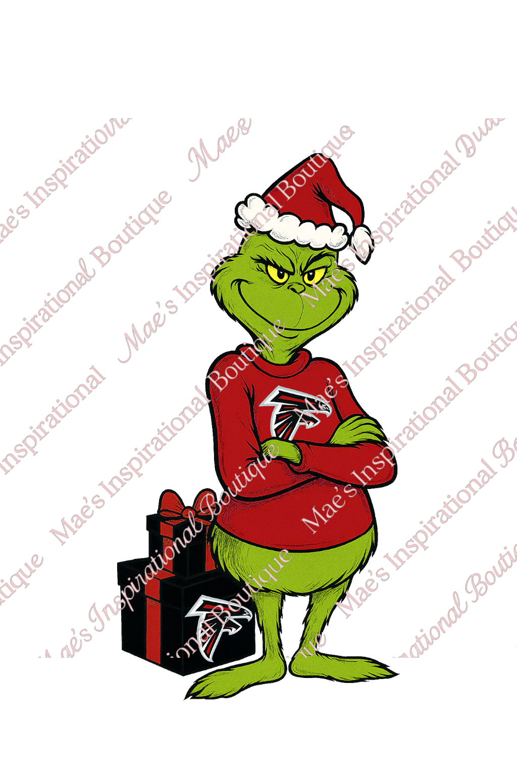 Football Grinchies Collection – DTF & Sublimation PNGs | Mae’s Inspirational Boutique