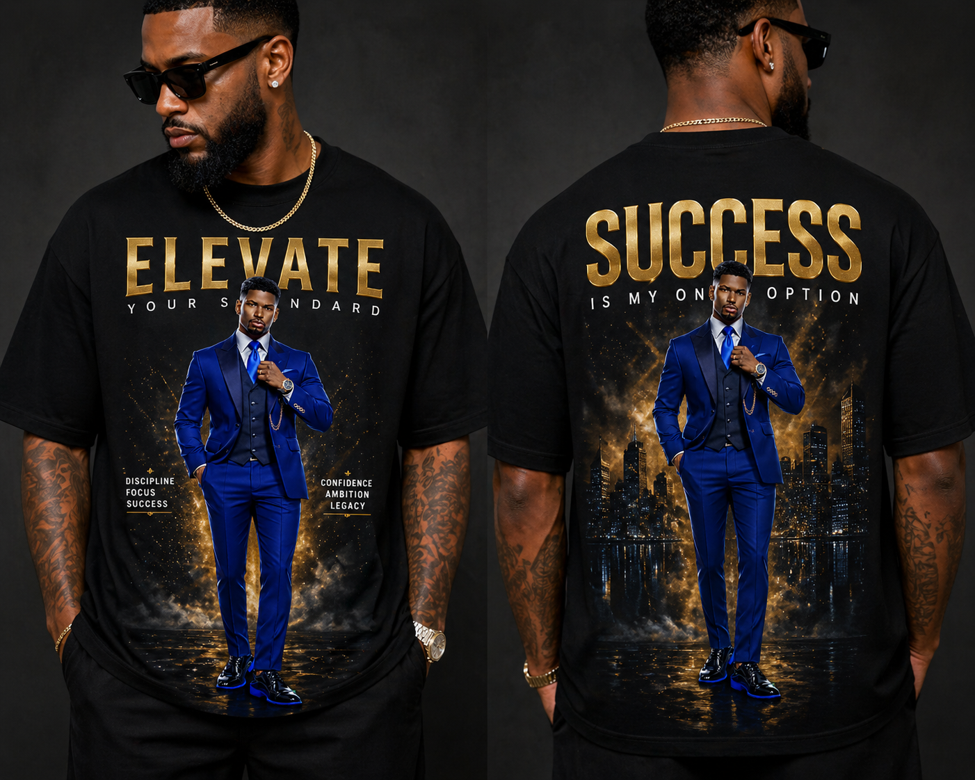 7PCS Men’s Luxury Suit Collection PNG Bundle | Digital Download | High-Quality Formal Fashion Clipart