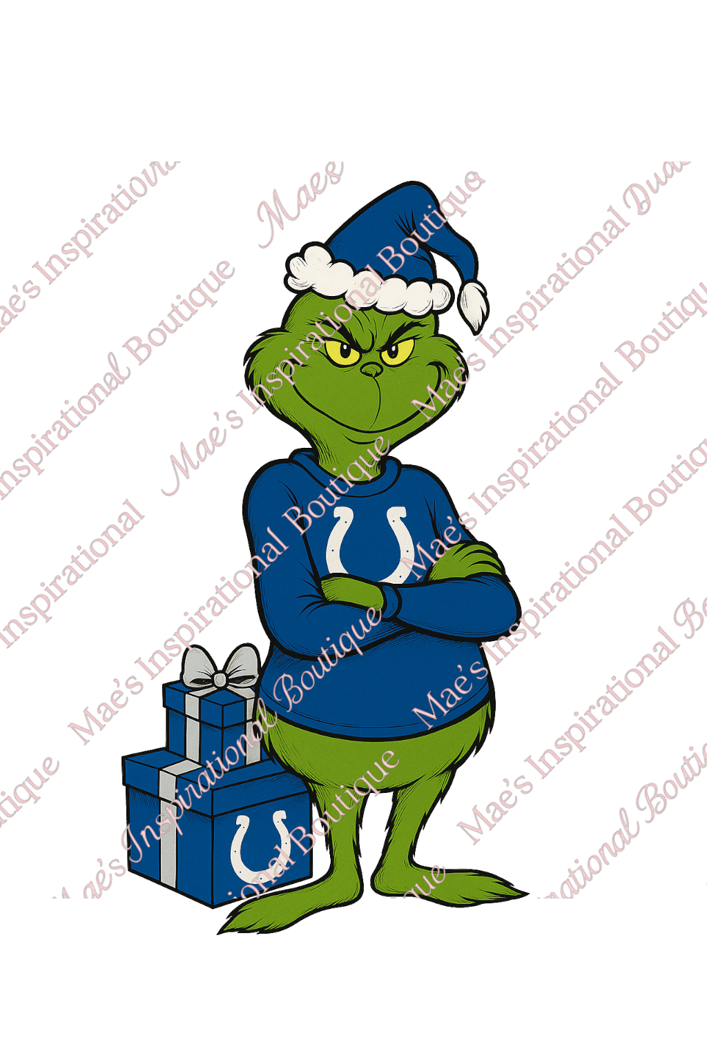 Football Grinchies Collection – DTF & Sublimation PNGs | Mae’s Inspirational Boutique