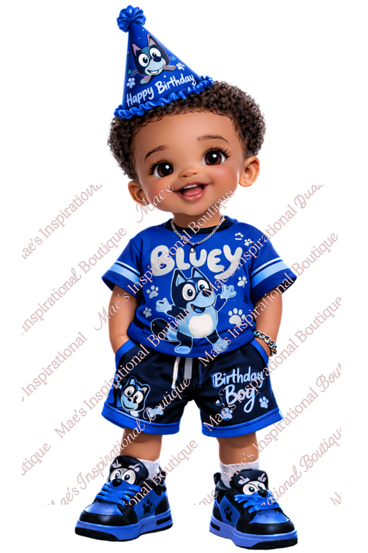 Birthday Boy Outfit – Limited Edition Toddler Party Wear BLUE 1pc