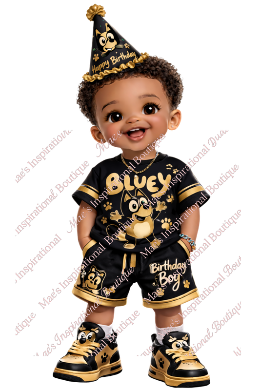 Birthday Boy Outfit – Limited Edition Toddler Party Wear GOLD 1pc