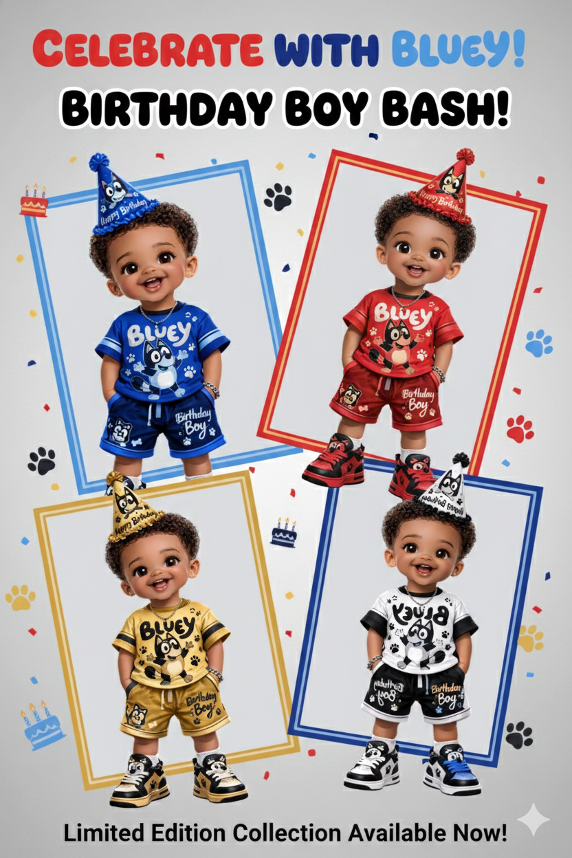 Birthday Boy Outfit Collection – Limited Edition Toddler Party Wear
