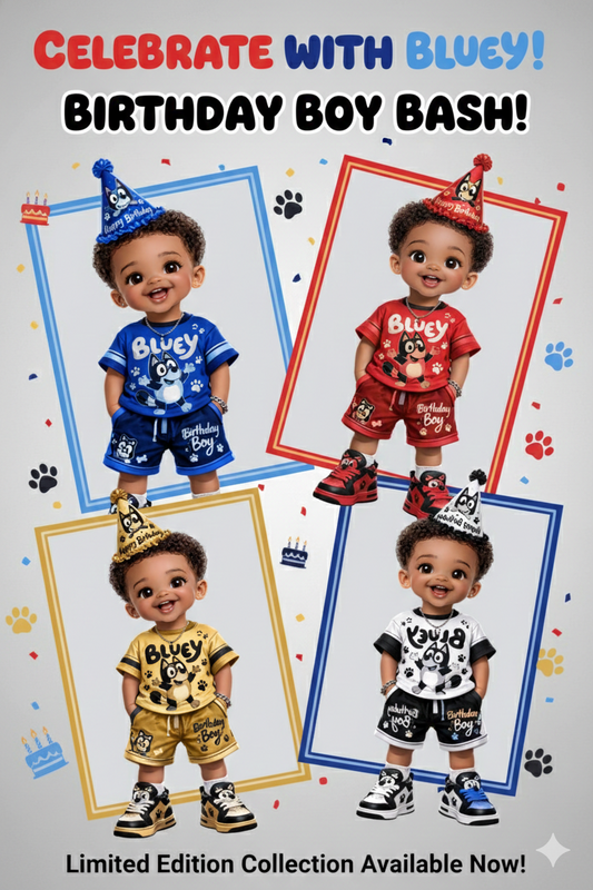 Birthday Boy Outfit Collection – Limited Edition Toddler Party Wear