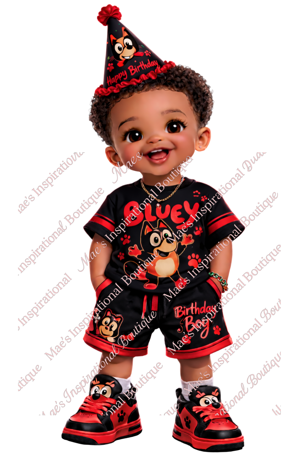 Birthday Boy Outfit – Limited Edition Toddler Party Wear RED 1pc