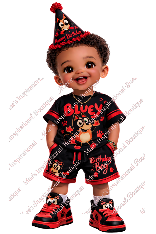 Birthday Boy Outfit – Limited Edition Toddler Party Wear RED 1pc