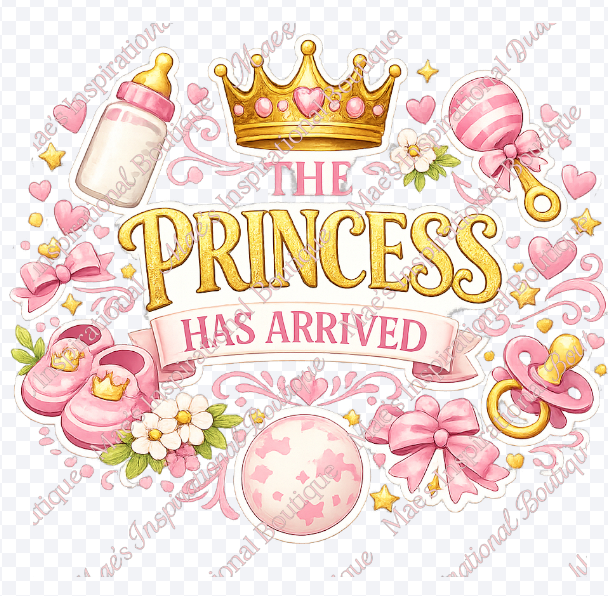 The Princess Has Arrived-PNG