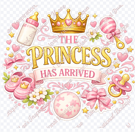 The Princess Has Arrived-PNG