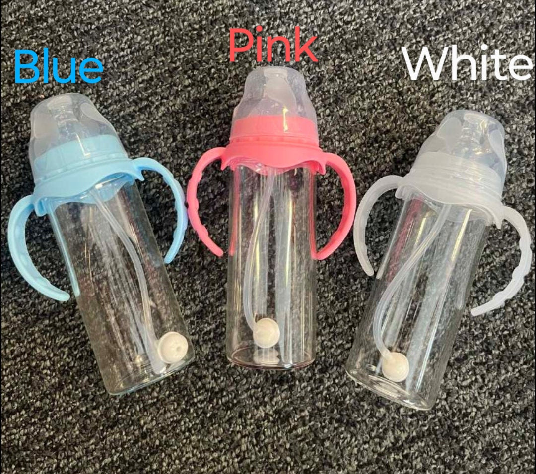 Sublimation Glass 8oz Baby Bottle